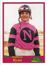 Kathryn Ryan trading card (Horse Racing) 1994 Jockey Star #42