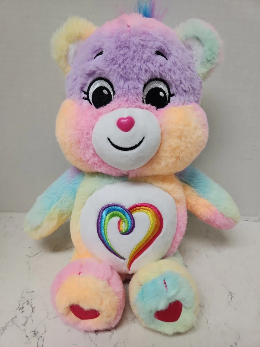 Multi coloured care deals bear