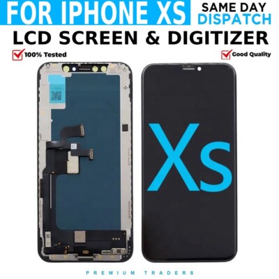 FÜR APPLE iPHONE XS Ersatz LCD DISPLAY TOUCHSCREEN DIGITIZER 3D MONTAGE