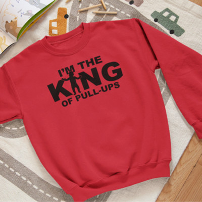 Kids King Of Pull-Ups Sweatshirt