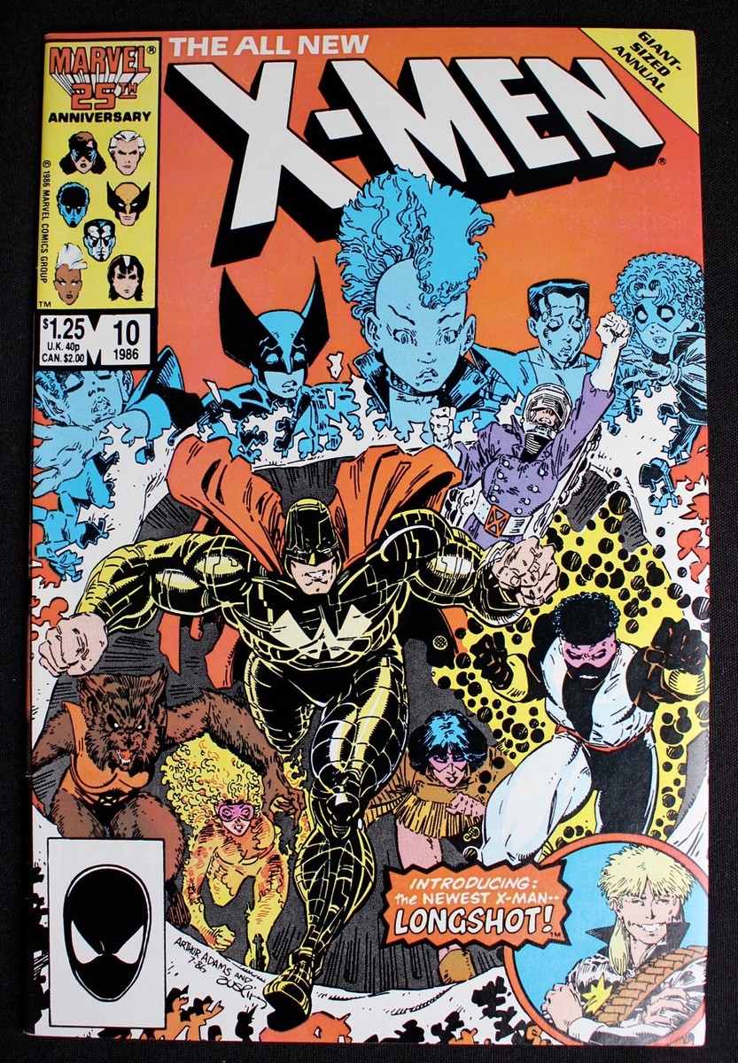 X-MEN アベンジャーズ Annual10 ローグ初登場 THE ALL NEW X-MEN #10 1986 MARVEL COMICS - Introducing Newest X