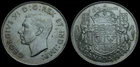 Canada 1944 50 Cent Piece King George VI EF-45 Silver