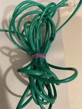 Green Data Cable 14 Feet Long Cat. 5e UTP 26 AWG Technical Efficient Compact