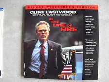 In the Line of Fire Movie Laserdisc Clint Eastwood