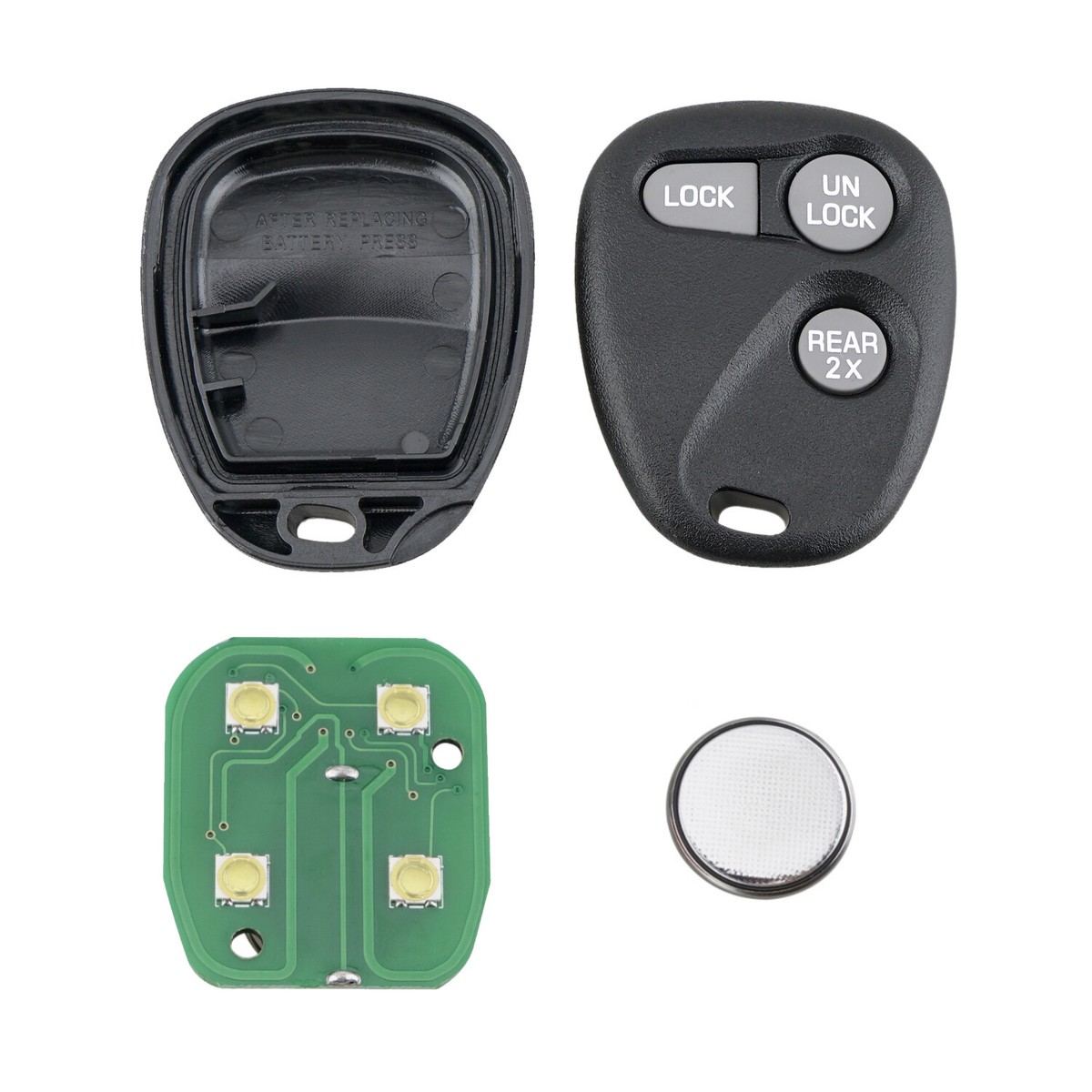 New GM GMC Chevrolet Keyless Remote Fob Transmitter - OEM FCC ID ABO1502T (16245100-29)