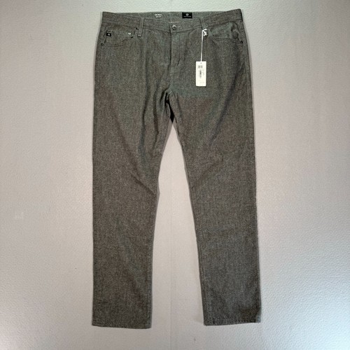 AG Adriano Goldschmied The Tellis Pants Mens 40x34 Gray Modern Slim ...
