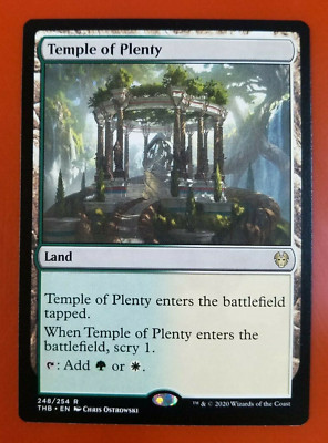 1x Temple of Plenty | Theros Beyond Death | MTG Magic Cards