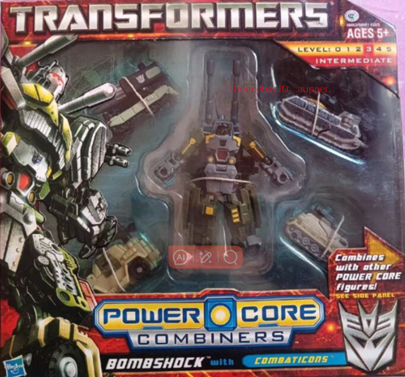 Takaratomy Power Core Combiners Ppc Bombshock With Combaticons