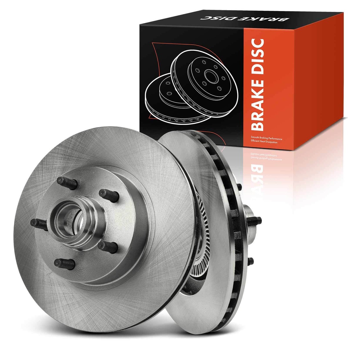 Detroit Axle Front Brake Calipers & Pads Kit - For Ford Explorer Ranger Mazda B-Series
