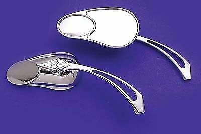 Split Vision Mirror Set for Harley Davidson by V-Twin