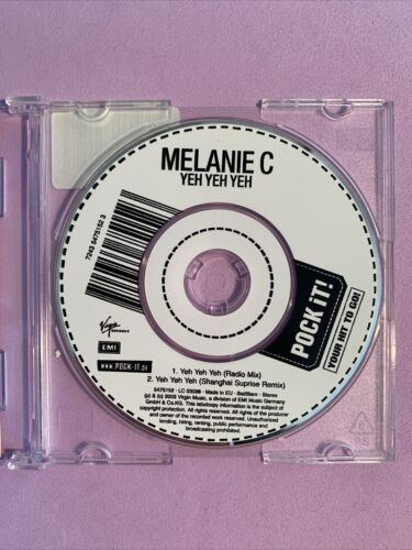 Melanie C - Yeh Yeh Yeh (CD, 2003) 2 TRK - 3” POCK iT *V RARE* - Picture 3 of 6
