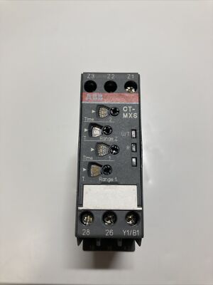ABB CT-MXS.22 MULTI FUNCTION TIME RELAY | U.S.A. SELLER | USED ??? *-