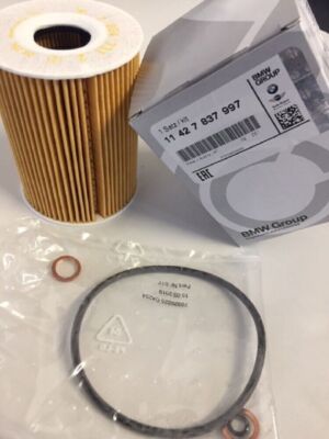 ORIGINAL BMW Ölfilter 3er E90 E92 E93 M3 4.0 420 PS + M3 GTS 450 PS 11427837997