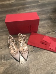 caged flat shoes