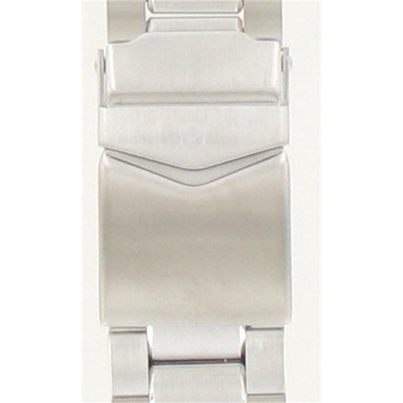 Swiss Army Brand Man's 23mm Silver Tone 241374 Watch Band Swiss Army Brand Man's 23mm Silver Tone 241374 Watch Band