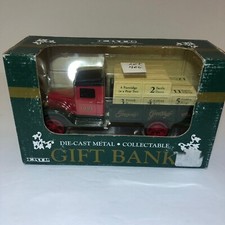 1993 ERTL Die-Cast Metal Collectible Gift BANK Truck SEASONS GREETINGS 1023 NIB