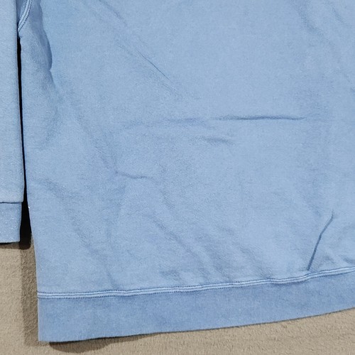 Vintage Nike Hoodie Mens Size Large Blue Sweatshirt Pullover Distressed Made USA - Picture 16 of 22