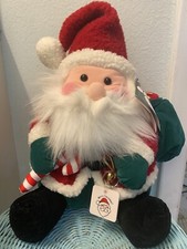 Vtg 1993 International Silver Company Christmas Santa Claus Stuffed Plush W/TAGS