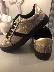 glitter designer trainers