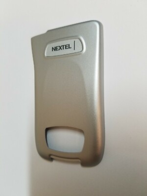 Silver NTN2291NEXA Sprint Nextel Motorola i870 Back Door Battery Cover Part