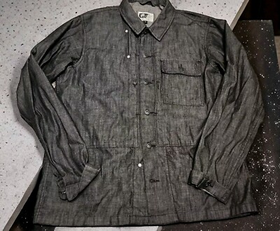 Engineered Garments Grey Salt & Pepper Chore Work Utility Jacket
