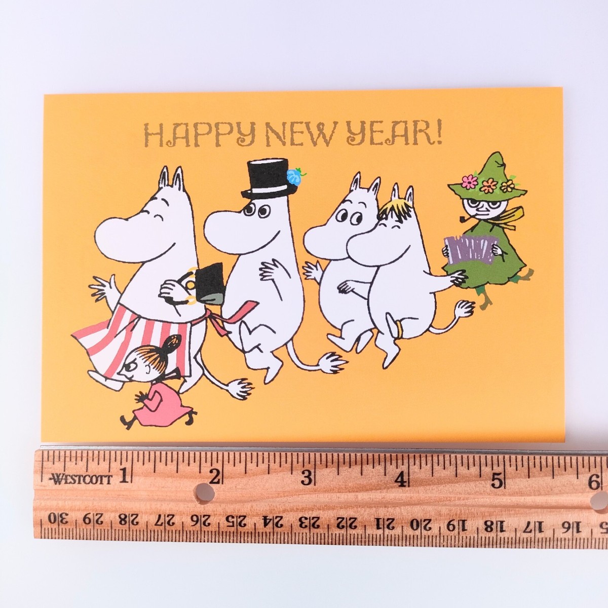 Moomin Postcard Happy New Year Japanese Rare From Japan F/S | eBay