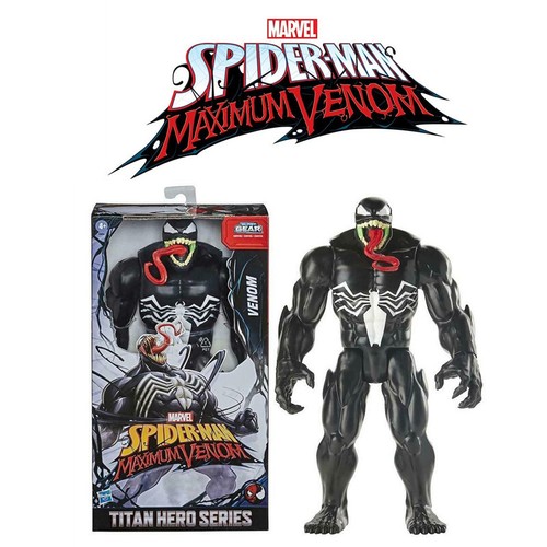 14" / 35cm Marvel Spider-Man: Maximum VENOM Titan Hero Series Action Figures Toy