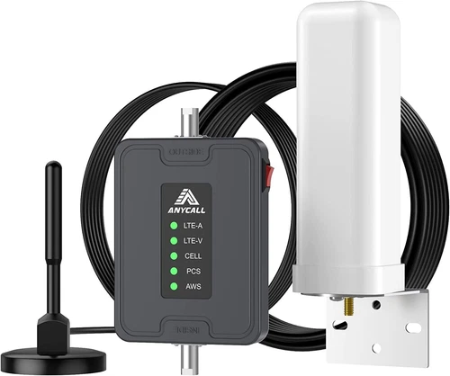 5G 4G 700/850/1700/1900MHz Cell Phone Signal Booster Vehicle RV Truck Repeater