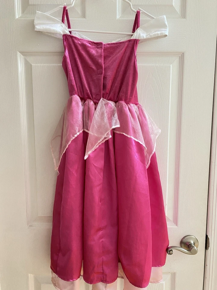 Платье принцессы Авроры Disney на заказ розовое размер 7-8 лет - Изображение 3 из 4