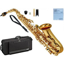 Yamaha YAS-480 Alto Saxophone Sax Gold Brass Eb Key Musical instruments