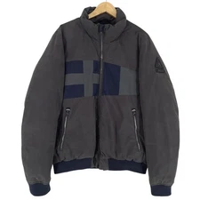 Gaastra Bomber Jacket Explorer Adventure Cotton Blend Gray Ow4 Size L