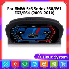 12,3'''' Cockpit LCD Kombiinstrument F�r BMW 5er 6er E60 E61 E63 E64 Tachometer