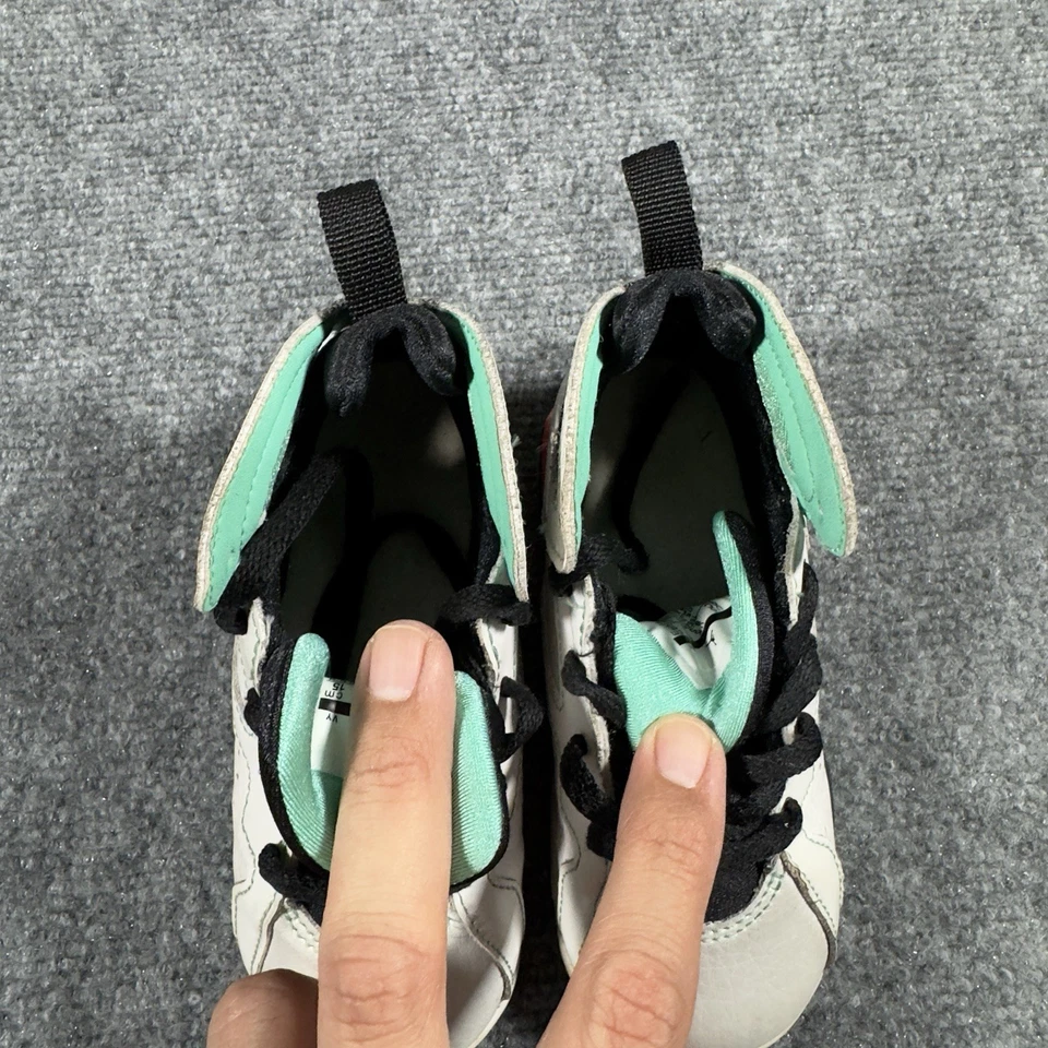 Nike Air Jordan 7 Barcelona Nights Retro 30th 2014 Zapatos de Bebé 9C 705418-138 Usados en Excelente Condición Foto 2 de 4