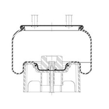 Dayton Parts 452-8709l Air Suspension Spring