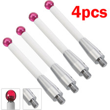 4Pcs New For Renishaw A-5000-3709 CMM Probe Stylus 50mm-Ceramic Stem - 6mm Ball