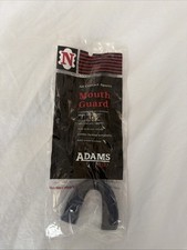 Adams USA  Mouth Guard  With Non Release Strap NEW Black One Size
