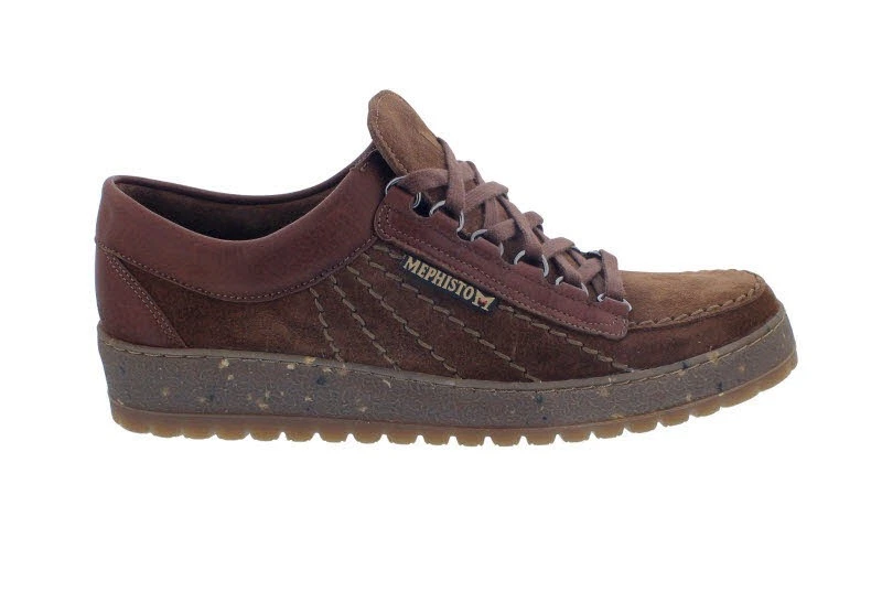 Mephisto Sandalo Uomo Doppia Fibia NARDO Scratch 3451 Dark Brown