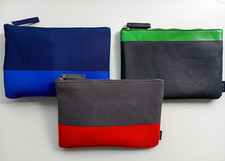 Three (3) Qantas Business Class Jack Spade Amenity Kit Bags