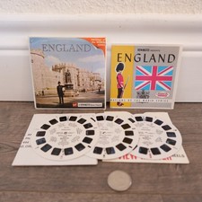 View-Master ENGLAND Nations of the World - B156 - 3 Reel Set  Booklet V3 