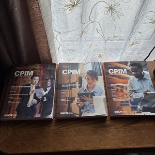 APICS CPIM 2024 Books 1 2 3 Version 8.1 Planning And Inventory Used Cond