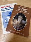 2 Vintage Ice Cream Maker Recipe Booklets RCW Rival Frozen Desserts Yogurt