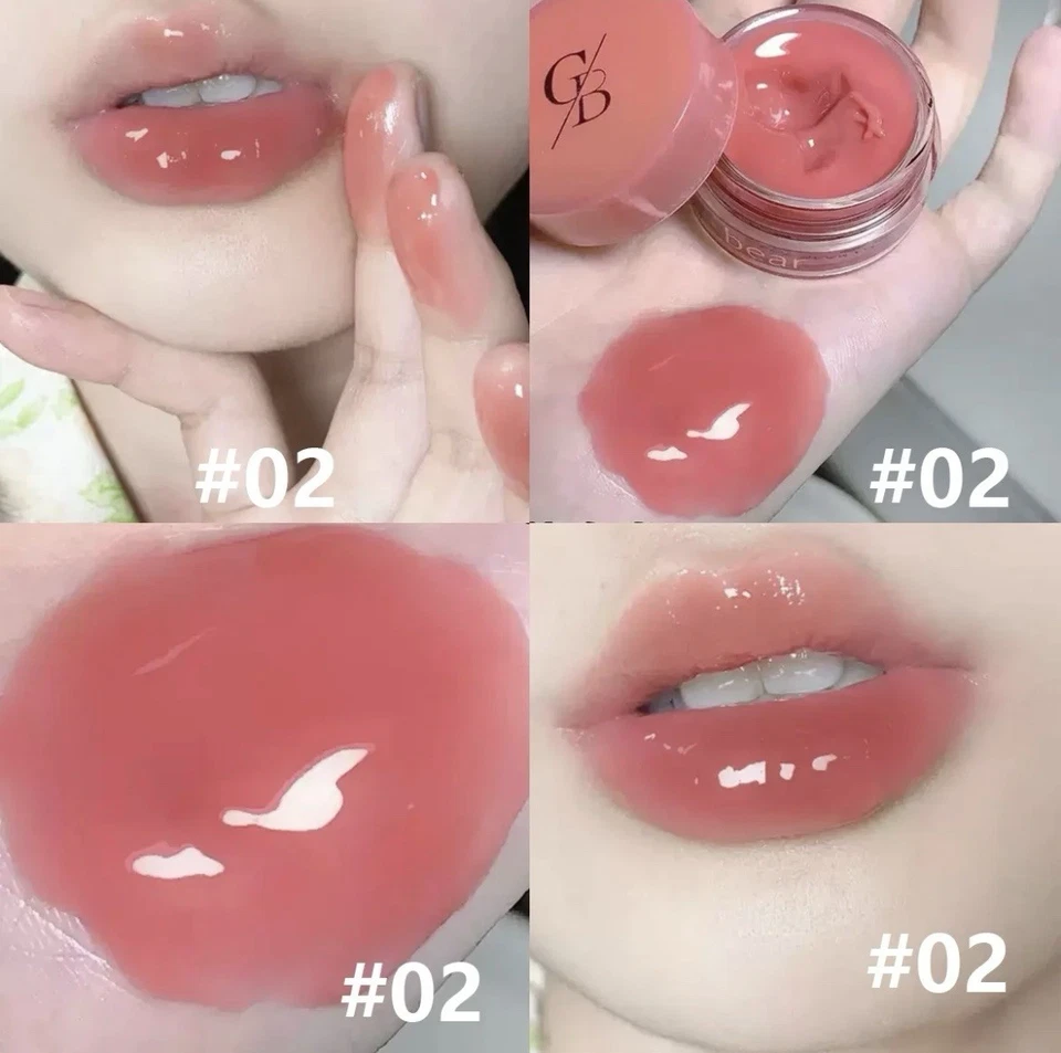 Nourishing  Fruit Bear, Canned Fruit Jam Lip Gloss Mirror - Image 3 of 3