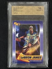 Lebron James 2003 Rookie Review Issue No.4 SPA Gem Mint 10 SPA Slabbed