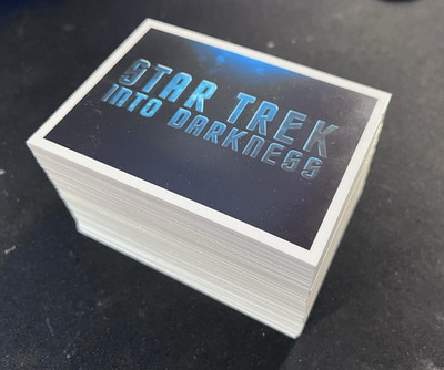 STAR TREK INTO DARKNESS Trading Cards Complete Base Set (110) - 2014 Rittenhouse