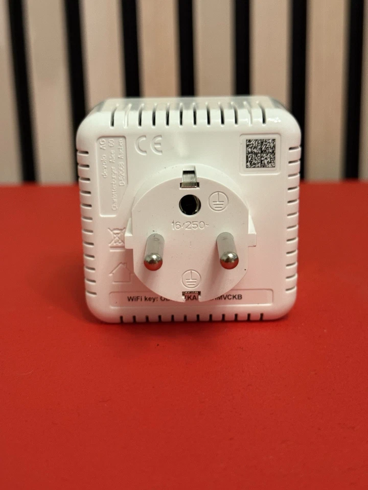 Adaptador de enchufes devolo dLAN 550 WiFi Wi-Fi Powerline 500 Mbps 1 puerto LAN excelente - Imagen 3 de 4