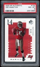 2000 SP Authentic #134 Joe Hamilton PSA 8 ROOKIE CARD College FB HOF. rookie card picture