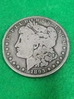 1893 Morgan Silver Dollar, Scarce P Mint