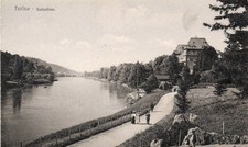 Torino (TO). Vecchia cartolina Valentino. Animata. Non  Viaggiata.