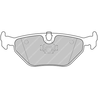 Bremsbelagsatz FERODO FCP1301H