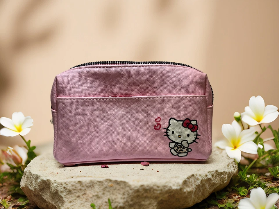 Adorable Storage | Hello Kitty Cosmetic Pouch by Impressions Vanity - Image 2 of 3